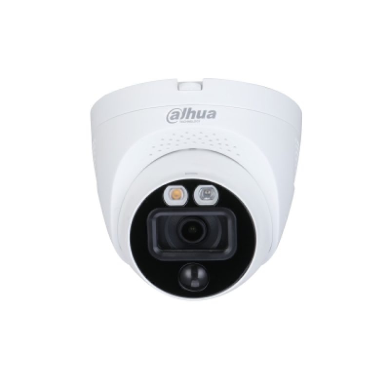 DH-HAC-ME1509EQ-LS: 5MP HDCVI Full-Color Active Deterrence Fixed Eyeball Camera