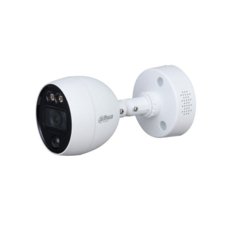 DH-HAC-ME1509B-LS: 5MP HDCVI Full-Color Active Deterrence Fixed Bullet Camera